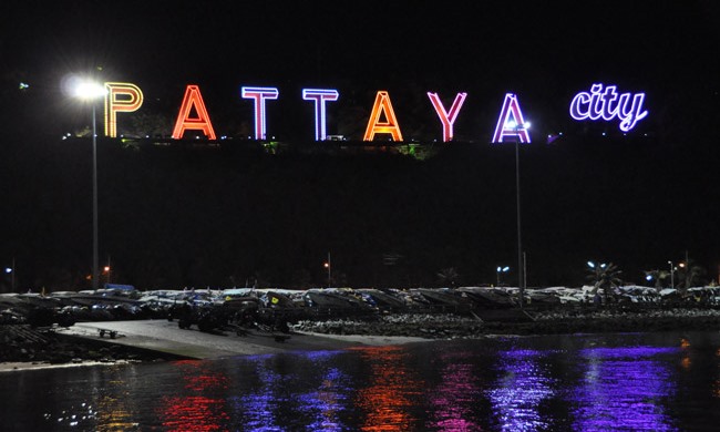 Pattaya neon sign