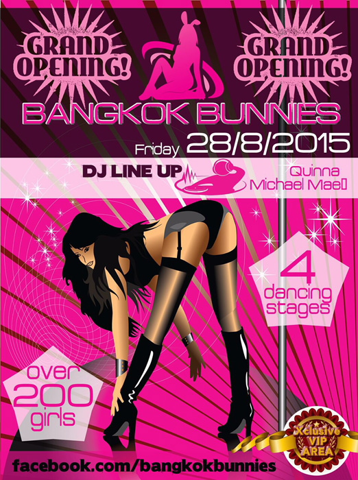 Bangkok Bunnies grand opening