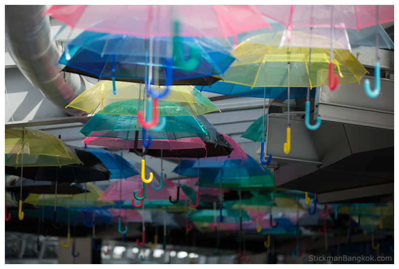 Bangkok umbrellas