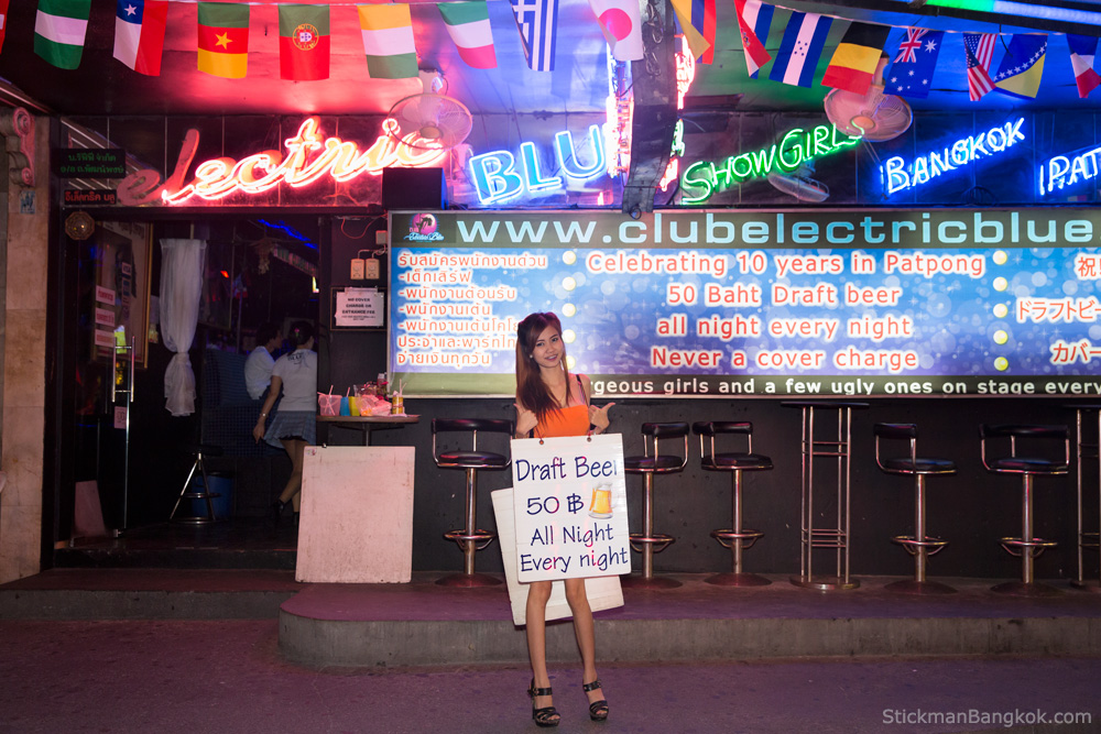 Club Electric Blue, Patpong, Bangkok