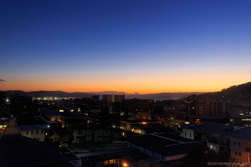 sunrise, Wellington, New Zealand