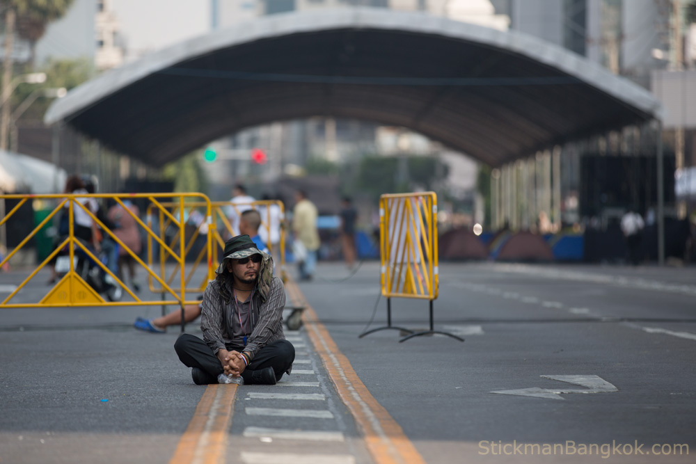 Bangkok shutdown protest