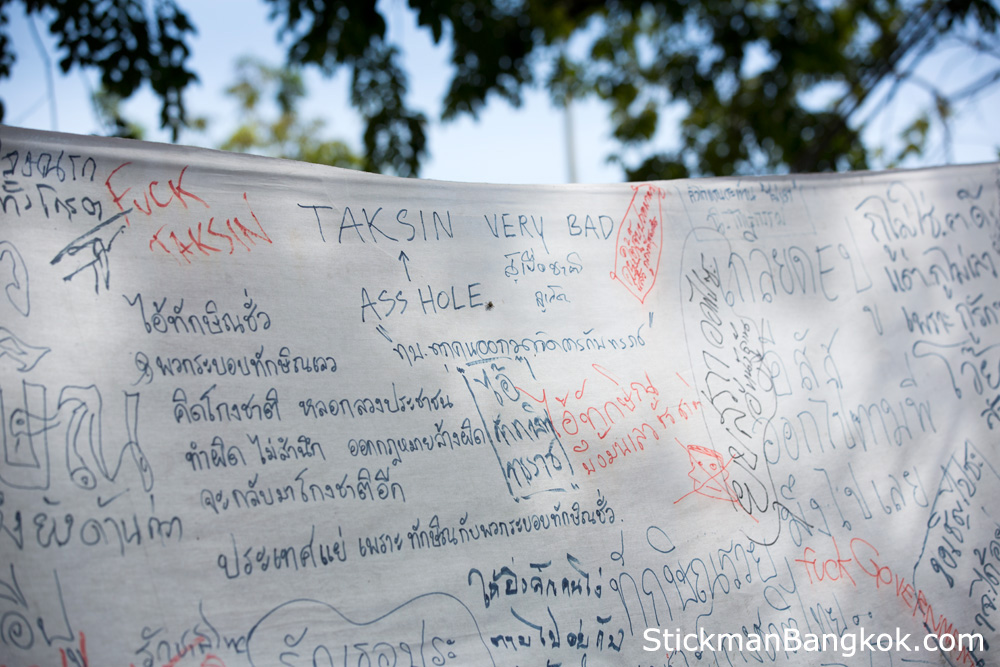 Bangkok Protests Democracy Monument