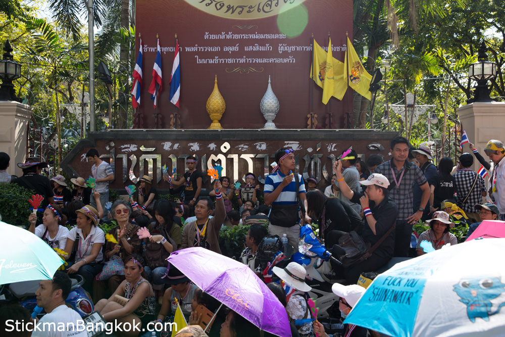 Bangkok protests Siam Square