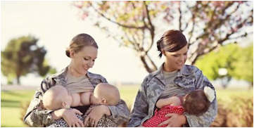Military Mom’s Breast Feeding Stirs Controversy. There are sorts of reasons this photographer betrayed the trust of her young obviously naïve subjects, all at the larger betrayal of the breast feeding rights groups themselves. Garbage.