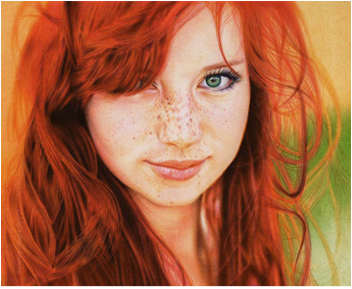 Stunning image of Russian Girl is not a Photograph. Are such drawings possible with ballpoint pens? Read on and let us know what you think.