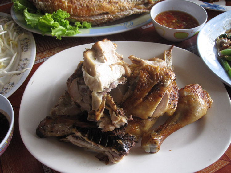 grilled chicken, Thailand