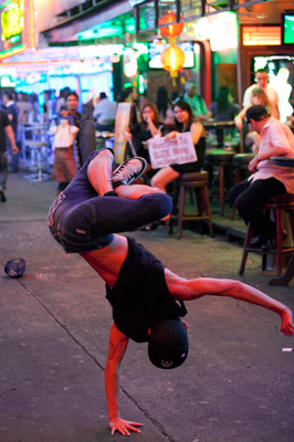 breakdancing Bangkok