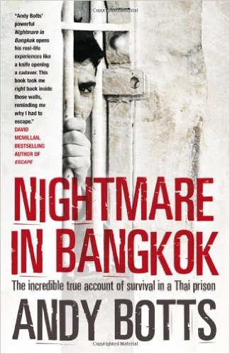 Book cover Nightmare in Bangkok by Andy Botts