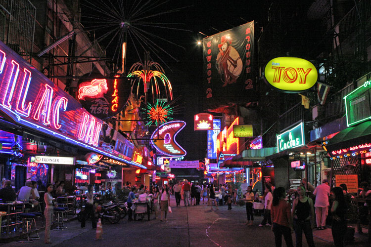What would a Stickman photo gallery that represents my life in Thailand be without a shot of one of the naughty bar areas? Here's Soi Cowboy.