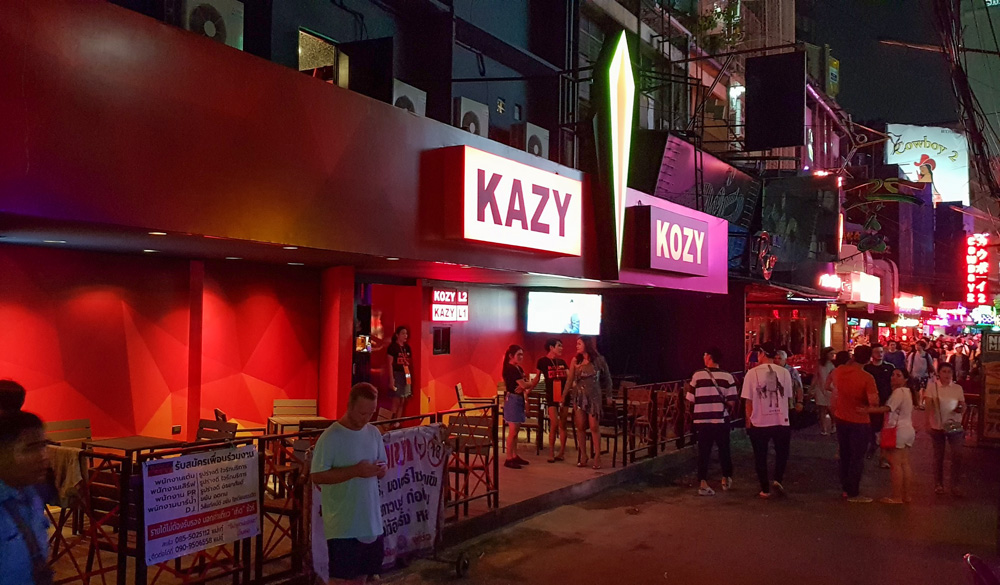 Opening night at Kazy Kozy at the soi 23 end of Soi Cowboy. Photo kindly supplied by a reader. 