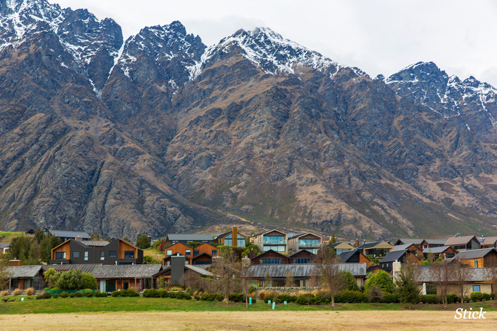 Jack’s Point, a (pricey) new subdivision in Queenstown. 