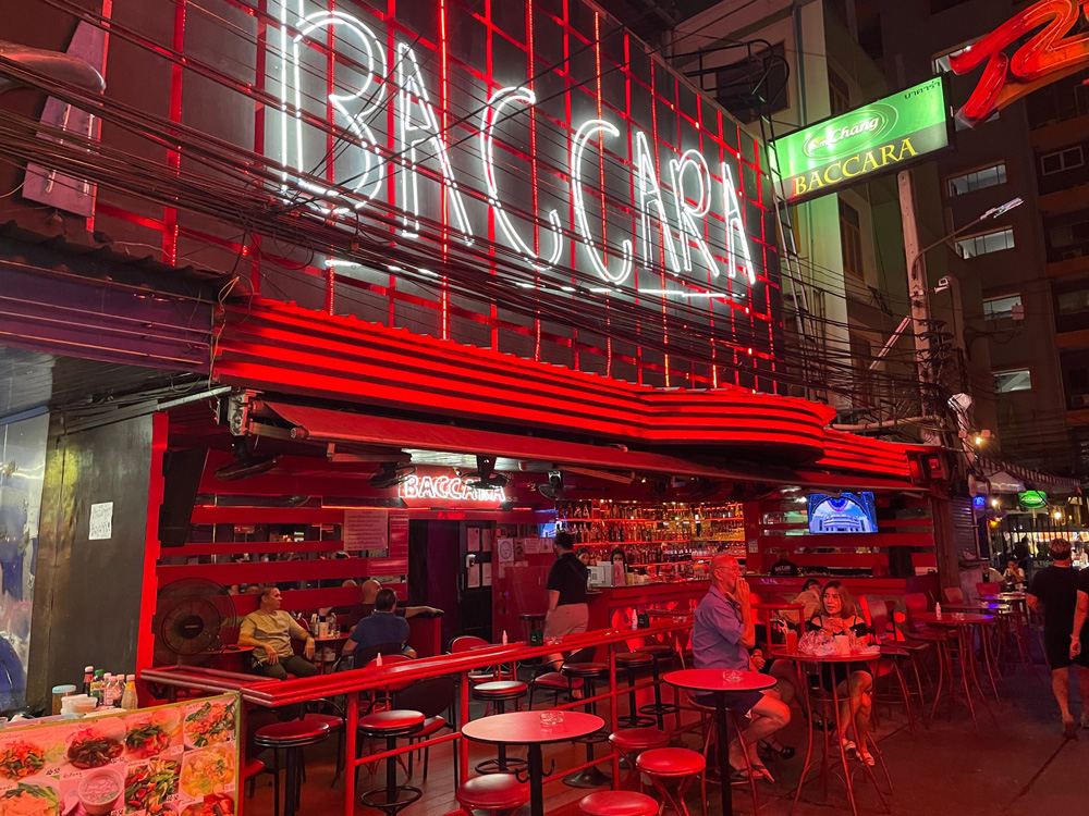 Baccara, for so long the busiest gogo bar in Bangkok.