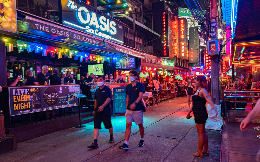 Soi Cowboy between the oh so frequent rains.
