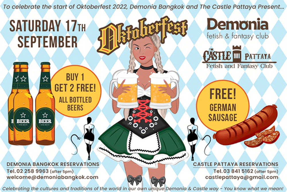 Oktoberfest, sausages and beer time!