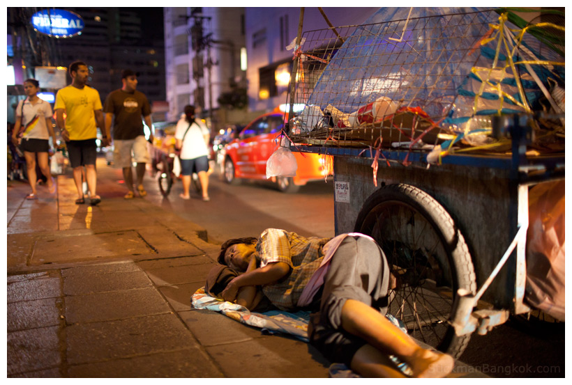 homeless in Bangkok