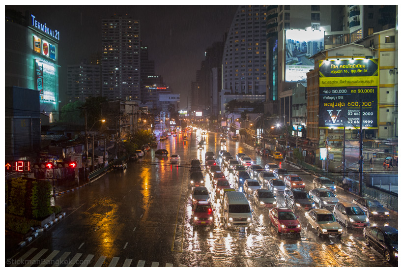 Rain in Bangkok