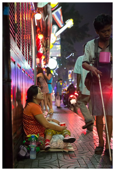 Bangkok beggar
