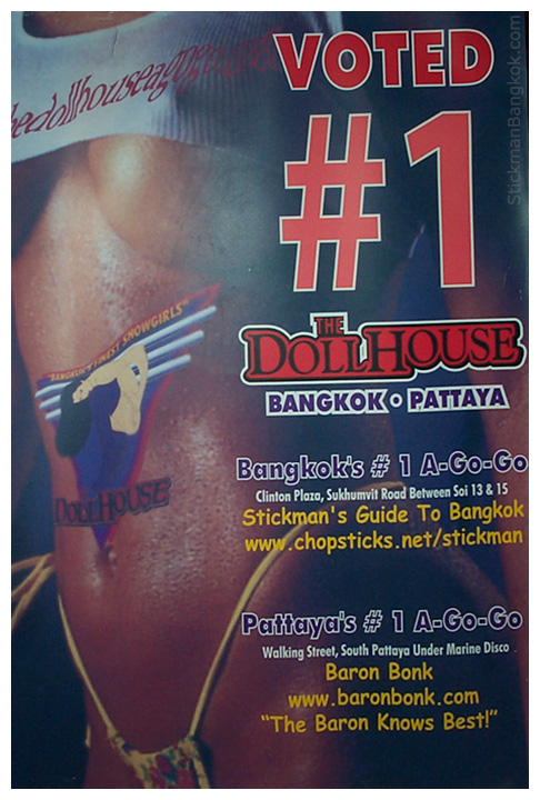 Dollhouse gogo bar Thailand