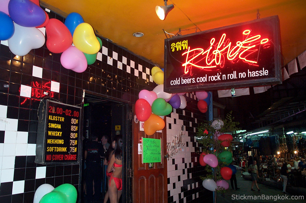 Rififi, Bangkok gogo bar
